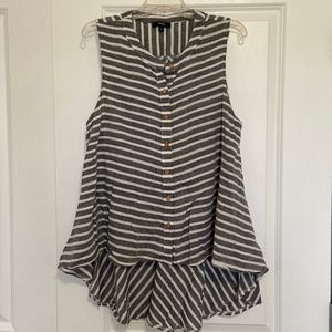 Very J flowy Striped tank